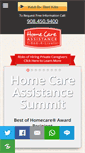 Mobile Screenshot of homecareassistancesummit.com